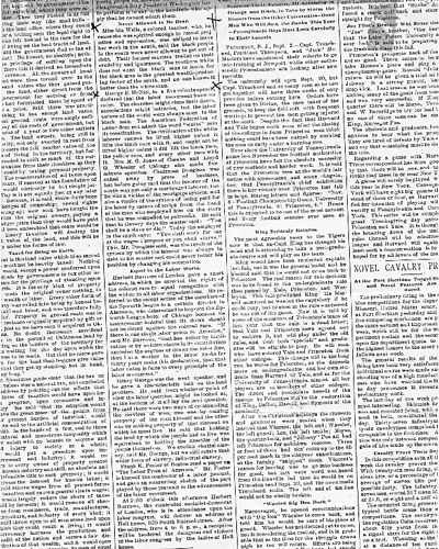 "Never Allowed to be Dear," The Chicago Times, Sunday, September 3, 1893