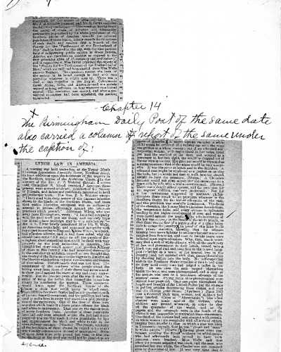 "Lynch Law in America," Birmingham Daily Post, May 17, 1894